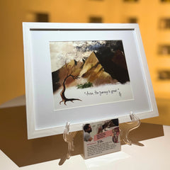 Elijah's Cave - Art print