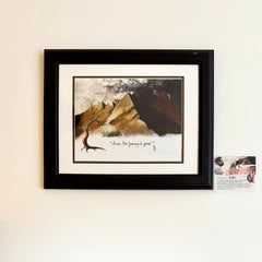 Elijah's Cave - Art print