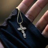 Crystal Cross Necklace