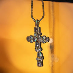 Crystal Cross Necklace