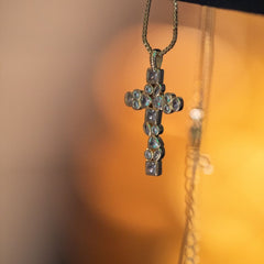 Crystal Cross Necklace
