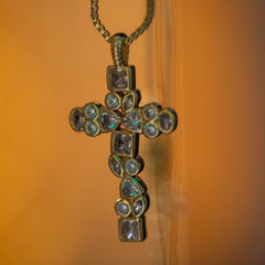 Crystal Cross Necklace