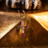 Princess Cross Necklace