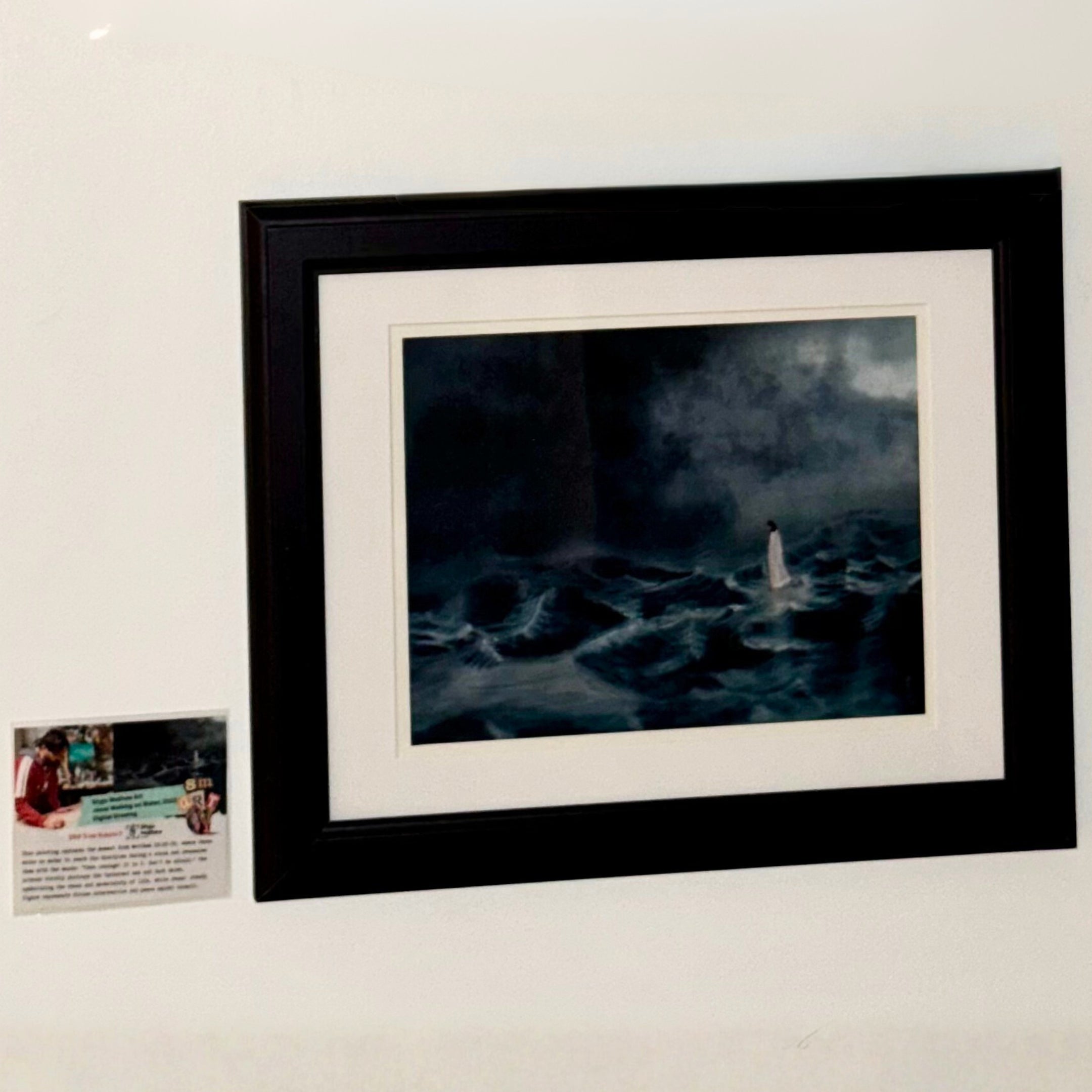 Jesus Walking on Water - Art print