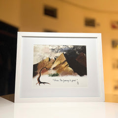 Elijah's Cave - Art print