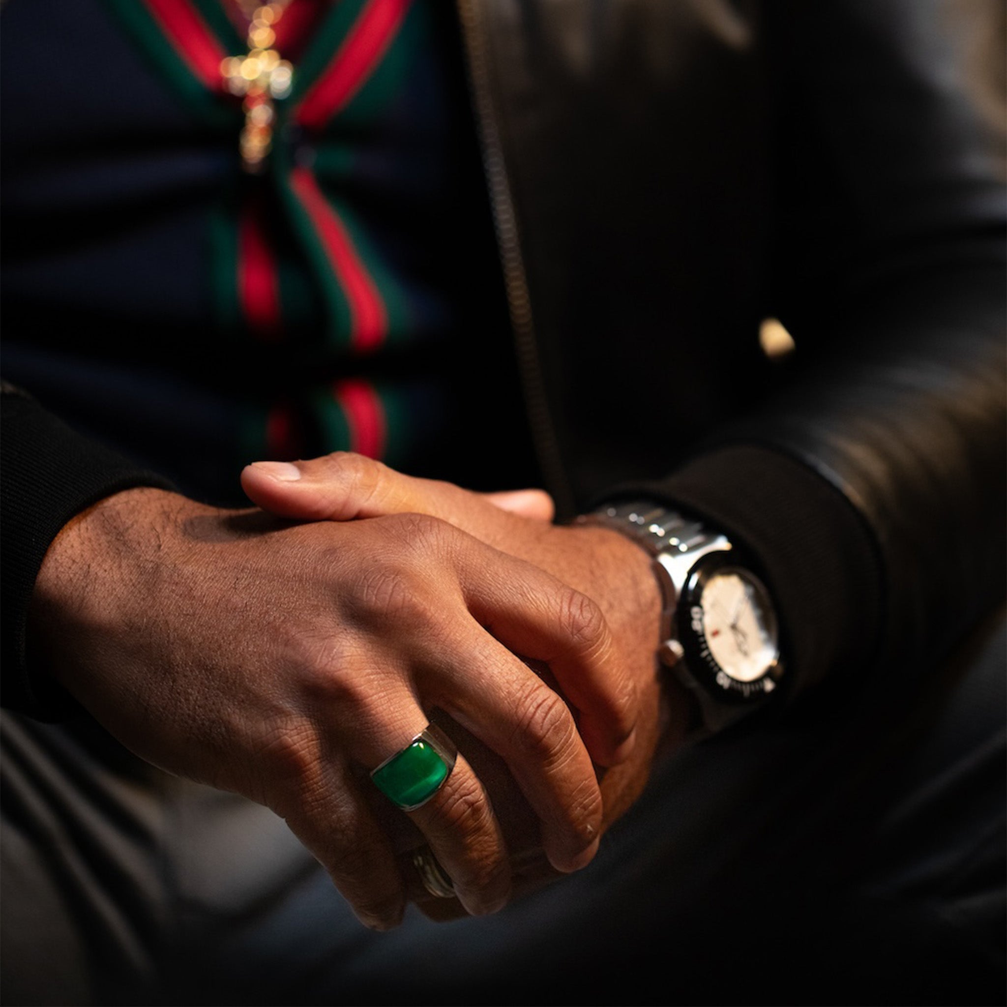 Emerald Signet - Men's Ring