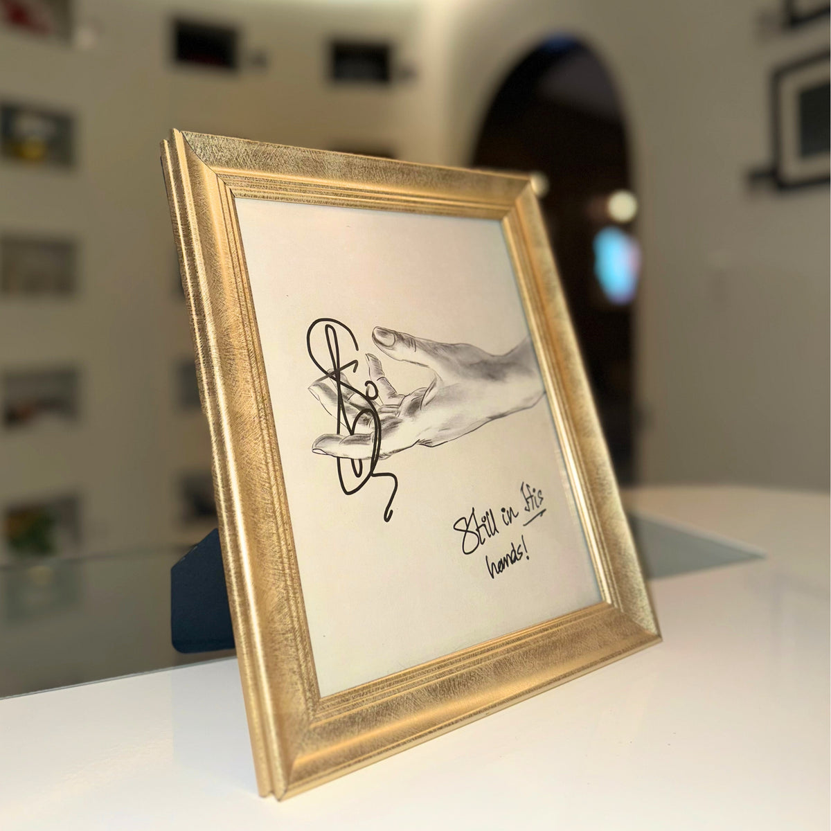 Still in His Hands - Art print