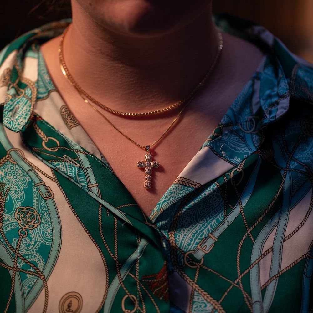Body of Christ Cross Necklace